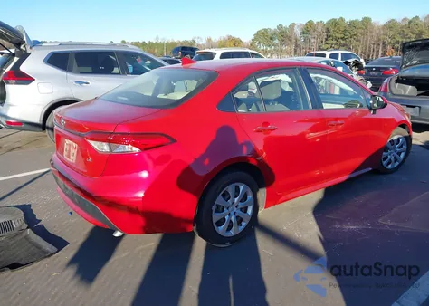 2020 Toyota Corolla Le from USA, damaged, VIN JTDEPRAE4LJ072754